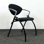 Vepa Alpine Vergaderstoel -Zwart | Nieuw Gestoffeerd, Huis en Inrichting, Stoelen, Ophalen of Verzenden, Nieuw