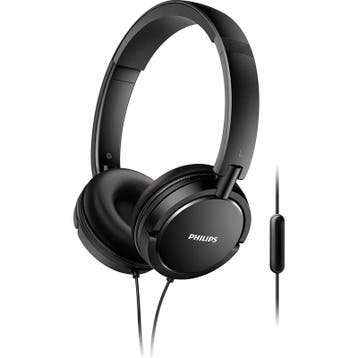 Philips - On-Ear kloptelefoon / hoofdtelefoon - zwart -, Verzenden, Nieuw