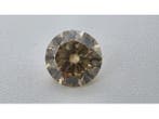 Veiling - Moissanite briljant 2 crt Champagne ( GRA Gecertif, Sieraden, Tassen en Uiterlijk, Nieuw