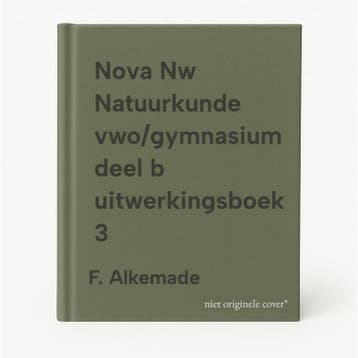 Nova Nw Natuurkunde vwo/gymnasium deel b uitwerkingsboek 3, Boeken, Verzenden, Zo goed als nieuw, F. Alkemade
