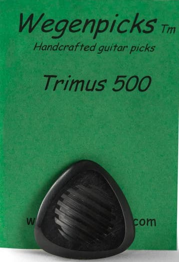 Wegen TR500B Trimus Plectrum - 5.00 mm - Zwart - Set van 1, Muziek en Instrumenten, Ophalen of Verzenden, Nieuw, Elektrische gitaar