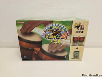 Nintendo Gamecube - Donkey Konga 2 Pak - Bongos - New in Box, Verzenden, Gebruikt
