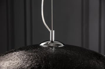Hanglamp GLOW 70cm van glasvezel, zwart goud - 10719, Ophalen of Verzenden, Nieuw