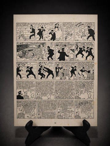 Tintin 34 - Les Aventures de Tintin - 1 Comic, losse, Nieuw