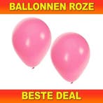 Roze ballonnen va 1,95 - Ballonnen roze -  levering 24 uur, Ophalen of Verzenden, Nieuw, Feestartikel