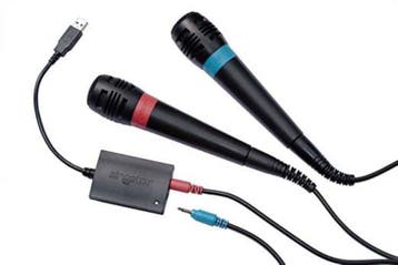 2x Originele Singstar Microfoon Wired PS2, PS3, Spelcomputers en Games, Ophalen of Verzenden, Zo goed als nieuw