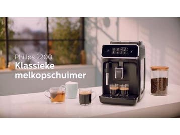 Philips 2200 Series EP2224/10 - Espressomachine - 2 Soorten, Verzenden, Zo goed als nieuw