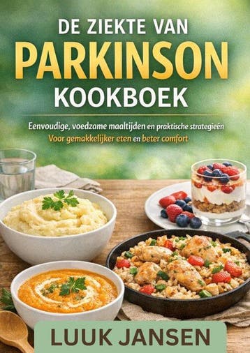 9789403885599 DE ZIEKTE VAN PARKINSON KOOKBOEK, Verzenden, Nieuw, Luuk JANSEN