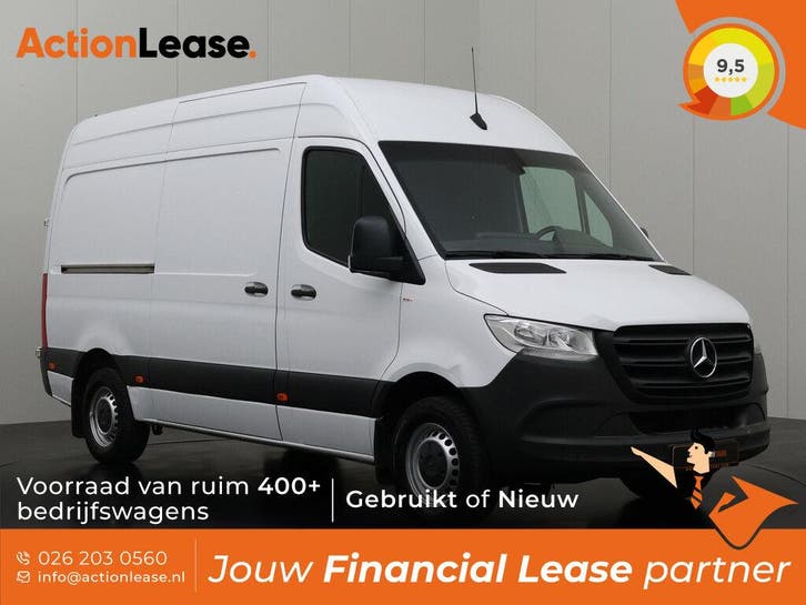 Mercedes Sprinter Bestelbus L2 H2 2020 Diesel, Auto's, Mercedes-Benz, Te koop, Zwart, Handgeschakeld, Financial lease, BTW verrekenbaar