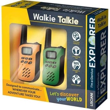 IK BEN EEN GENIALE ONTDEKKINGSREIZIGER Walkie-Talkie - Co..., Verzenden, Nieuw
