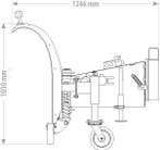 Kraffter Sneeuwschuif Zwaar CPCH 2.60 - 3.30m