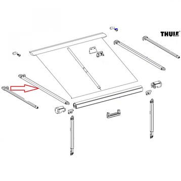 Thule Rafter Arm Assy LH 1200 3.50/5.50, Ophalen of Verzenden, Nieuw, Thule
