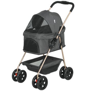 TRUUSK 3-in-1 Hondenwagen en Kattenbuggy - Opvouwbaar met Dr, Diversen, Verzenden, Nieuw