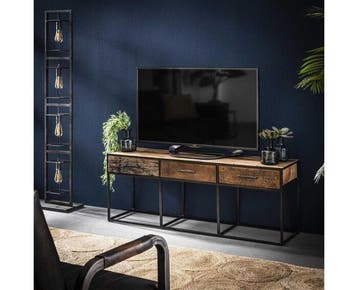 TV-meubel Float 120 cm 3 laden, Ophalen of Verzenden, Nieuw