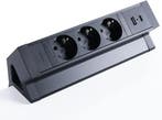 Stekkerdoos met USB - Verlengsnoer - Verlengkabel - 1,8M - Z, Doe-het-zelf en Verbouw, Verzenden, Zo goed als nieuw