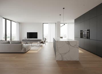 Plak PVC natuurlijk geborsteld eiken, Nieuw, 75 m² of meer, Plak PVC natuurlijk geborsteld eiken, Overige typen