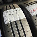 2 x Continental PremiumContact 5 175-65-15 Zomerbanden 5mm, Gebruikt, 15 inch, 175 mm, Ophalen of Verzenden