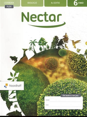 Nectar 6 vwo biologie flex Leerboek 9789001736026, Verzenden, Zo goed als nieuw