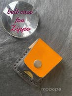 Zippo - Handmade Genuine Leather case for Zippo lighter -, Verzamelen, Rookartikelen, Aanstekers en Luciferdoosjes, Nieuw