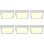LED Paneel Slim Opbouw 6 Stuks - Brinton Thin - 24W 2400lm, Ophalen of Verzenden, Nieuw, Minder dan 50 watt, Lamp met armatuur