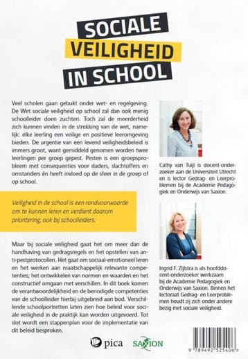 Sociale veiligheid in school / Leiderschap in de, Verzenden, Zo goed als nieuw, Cathy van Tuijl