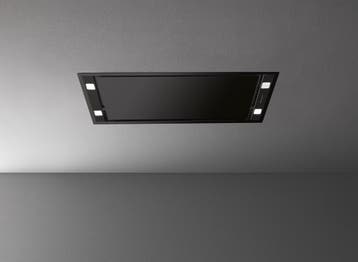 Falmec STELL97BL - Plafondafzuigkap - 90 cm - Zwart - Incl., Verzenden, Nieuw