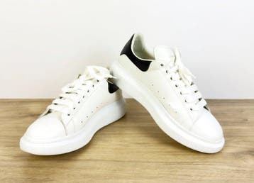 Alexander McQueen - Wit leren - Oversized - Low-top sneakers, Nieuw