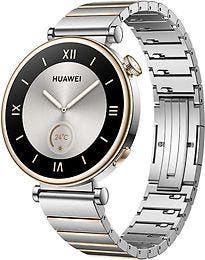 Huawei Watch GT 4 41 mm goud met roestvrijstalen armband, Verzenden, Zo goed als nieuw