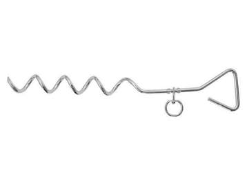 Boot meerpen Grondanker spiraal met oog rvs 420mm, Ophalen of Verzenden, Nieuw
