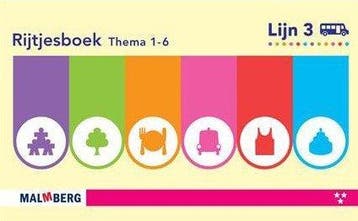 Lijn 3 Rijtjesboek thema 1-6 *** (3 sterren) in nieuwstaat, Verzenden, Nieuw