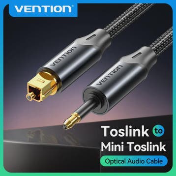 Vention Toslink SPDIF Digitale Optische Audiokabel 3.5mm naa, Verzenden, Nieuw