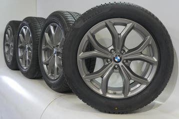 BMW X5 G05 X6 G06 735 19 inch velgen Pirelli Runflat Winterb, 19 inch, Gebruikt, Velg(en), Winterbanden