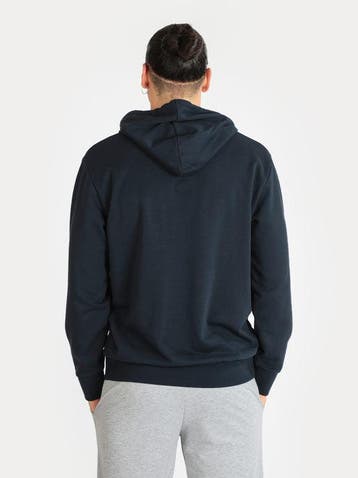 2dekans | Timberland Oyster Loopback Hoodie - Navy - Heren -, Ophalen of Verzenden, Zo goed als nieuw, Timberland