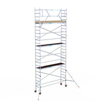 Euroscaffold basic rolsteiger 75 x 8,2m werkhoogte, Verzenden, Nieuw, Rolsteiger of Kamersteiger, 5 meter of hoger
