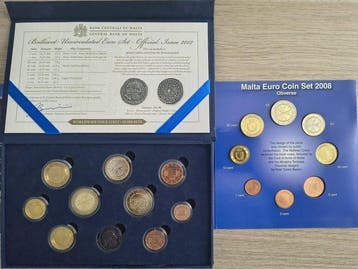 Malta. Year Set (BU) 2008/2012 (2 sets) (Zonder