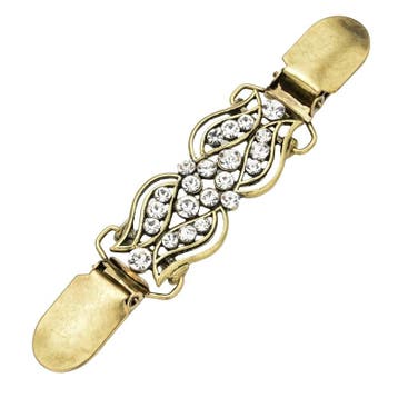 Fako Bijoux - Vestsluiting - Vestclip - Tulpen Kristal -, Sieraden, Tassen en Uiterlijk, Broches, Verzenden, Nieuw