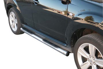 Side Bars | geschikt voor Peugeot | 4007 07-11 5d suv. | rvs, Verzenden