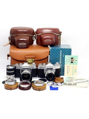 Voigtländer Bessamatic Konvolut Single lens reflex camera, Nieuw