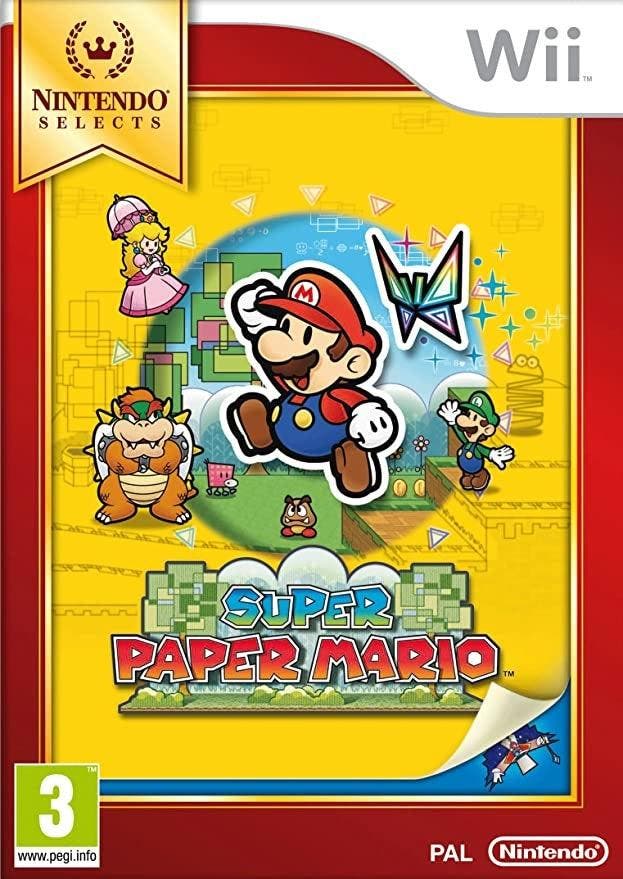Wii Super Paper Mario, Spelcomputers en Games, Games | Nintendo Wii, Zo goed als nieuw, Verzenden