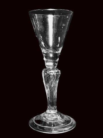 Drinkglas - 8 zijdige Pedestal Gin Glas c1725 - Sodaglas -