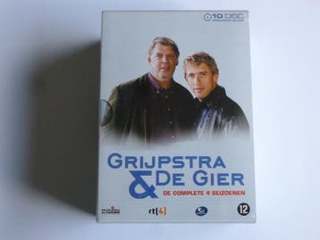 Grijpstra & De Gier - De Complete 4 Seizoenen (10 DVD) Nieuw, Ophalen of Verzenden, Zo goed als nieuw