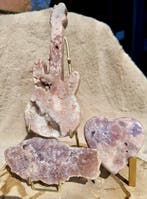 amethist Kavel met verschillende items- 1181 g - (1), Verzamelen, Mineralen en Fossielen