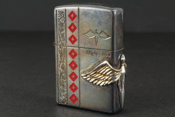 Zippo - 3D Night Wings Design - Zakaansteker - Metaal, Nieuw