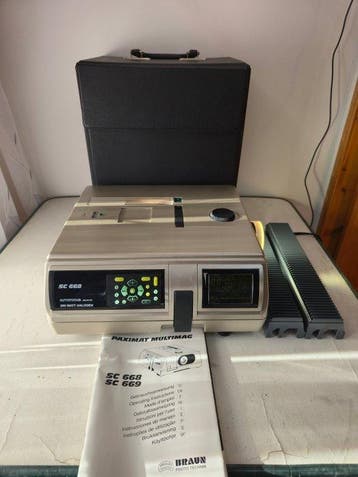 Braun Paximat Multimag SC 668 | Diaprojector, Nieuw