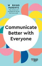 9781647820831 HBR Working Parents Series- Communicate Bet..., Verzenden, Nieuw, Harvard Business Review
