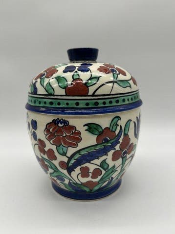Boch Frères Keramis - Tabakspot - Iznik - Aardewerk