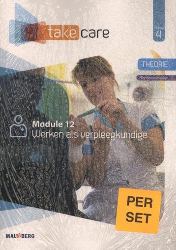 Take Care set module 12 mbo verpleegkundige th 9789402035629, Boeken, Zo goed als nieuw