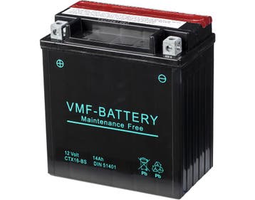 VMF Powersport MF accu | YTX16 | 12V 14Ah, Ophalen of Verzenden, Nieuw