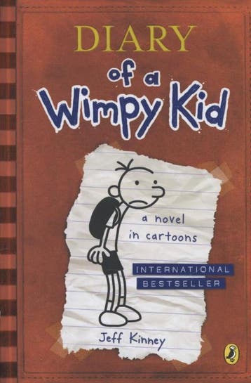 Diary of a wimpy kid / Diary of a Wimpy Kid / 1 - Jeff, Boeken, Verzenden, Zo goed als nieuw, Jeff Kinney