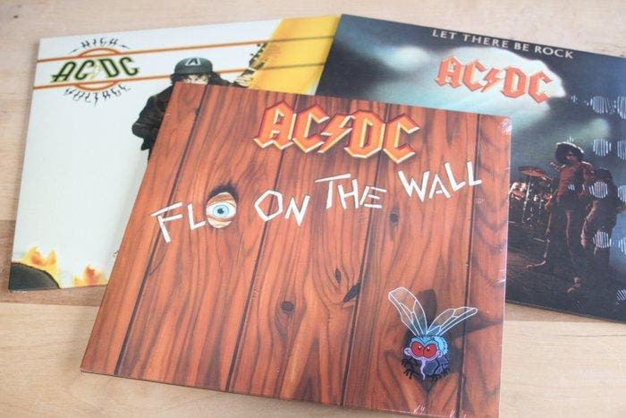 AC/DC - Fly On The Wall + High Voltage + Let There Be Rock -, Cd's en Dvd's, Vinyl Singles